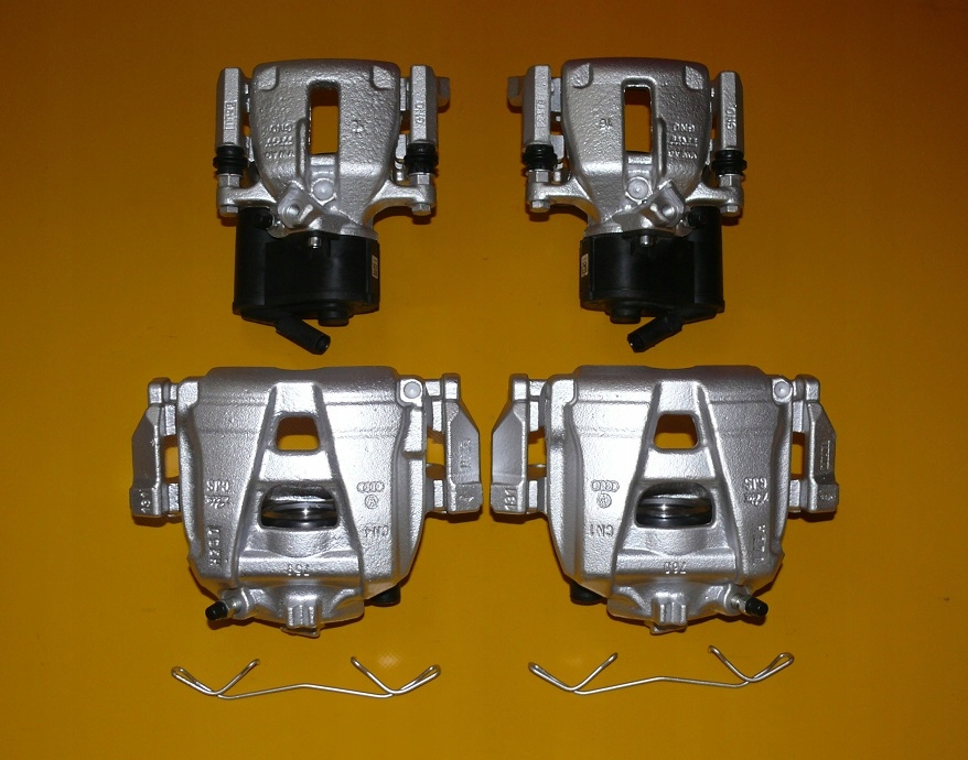 фото №11, Суппорты скоба левый правый перед задняя audi q3 1 i 8u 312/25 282/12mm 11-18r.