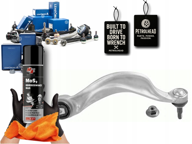 фото №1, Важіль bmw перед 5 f10 11 6 f13 12 pr нижній lemfor #petrolhead pro+ kit1