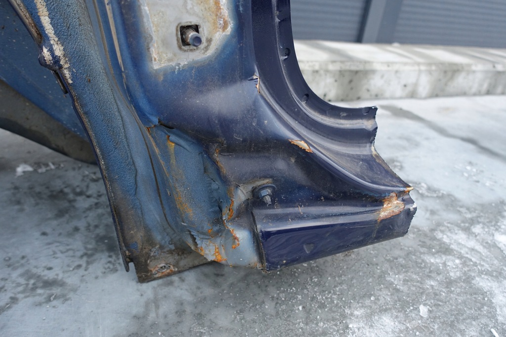 фото №3, Dacia sandero ii lift чверть ліва лівий перед підкрилок лонжерон блок двигуна