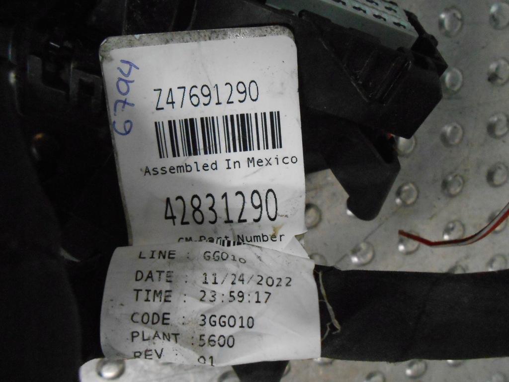 Chevrolet malibu 1.5i 2022 электропроводка жгут двигателя Недорого