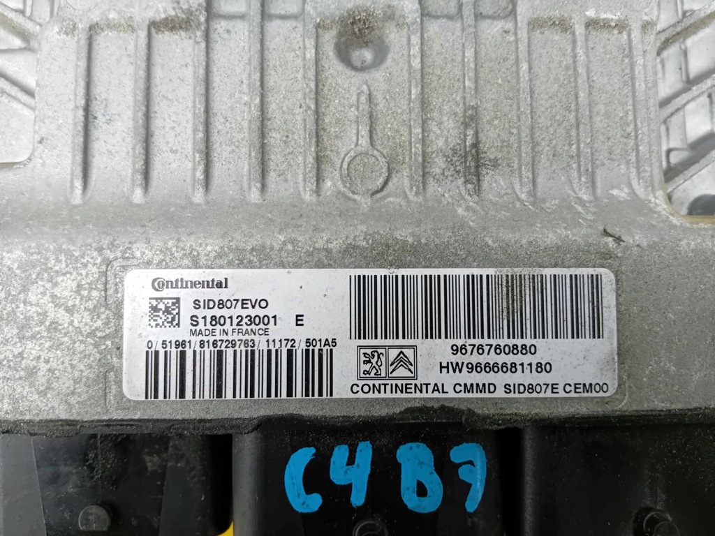 фото №5, Citroen c4 ii b7 блок управления двигателя 9676760880
