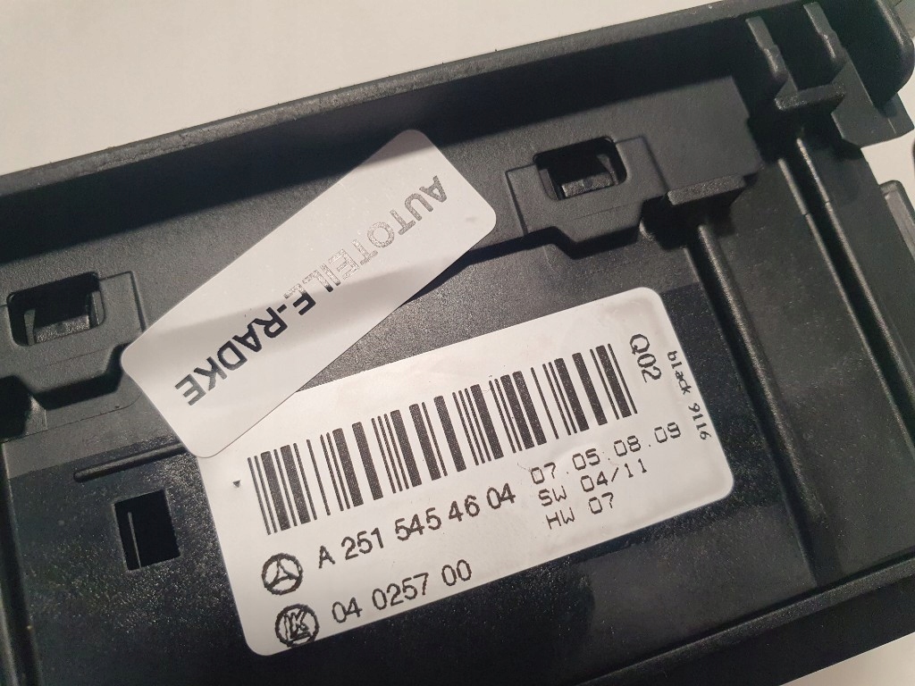 фото №11, Переключатель выключатель света mercedes-benz оригинальный номер a2515454604