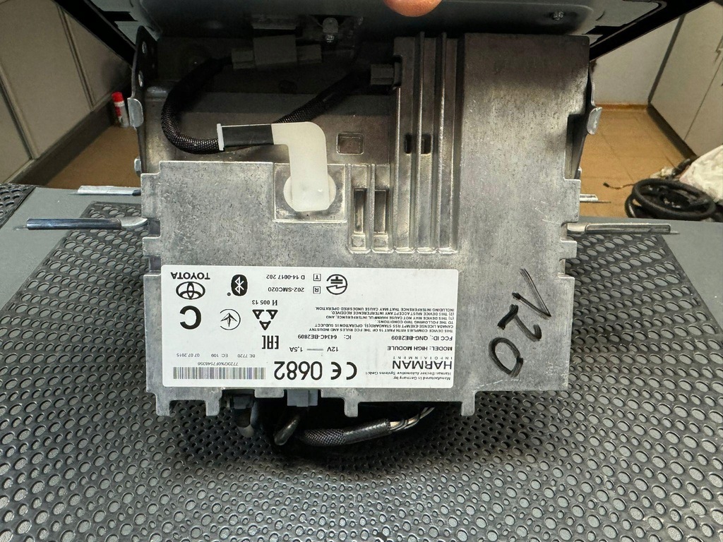 фото №7, Екран навігації модуль рамка toyota auris ii 86140-02400