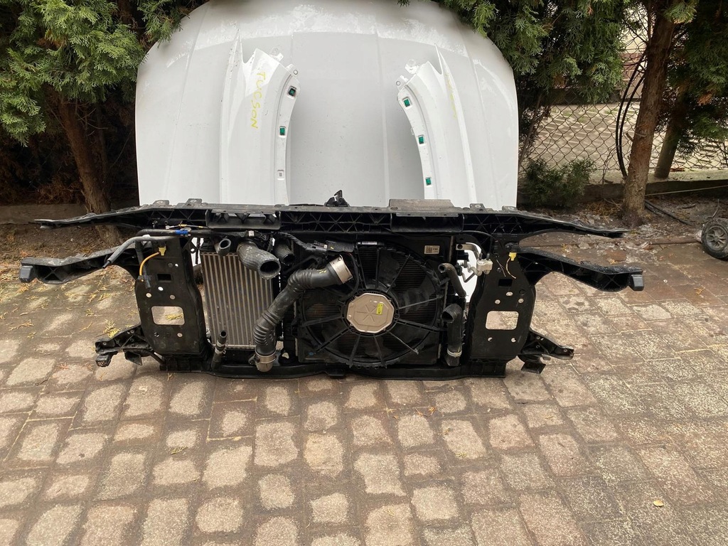 фото №4, Бампер капот лампа pas kompletny перед hyundai tucson iv 2020 rok гібрид