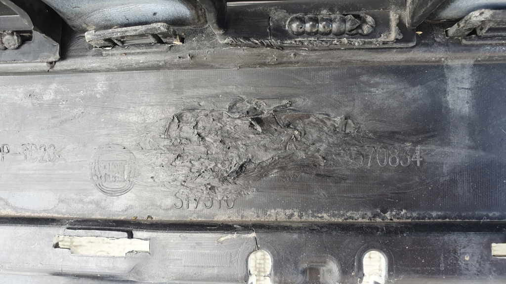 Fiat 500l trekking cross бампер задний  оригинал Цена