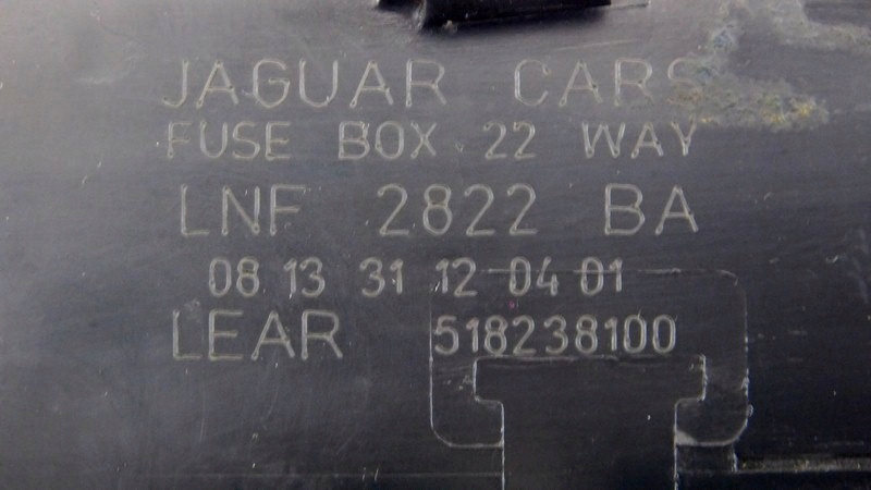 фото №7, R/19 jaguar xj коробка предохранителей lnf2822ba