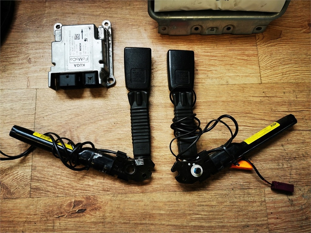 фото №6, Ford kuga mk1 08-13 подушки безпеки натягувачі датчик