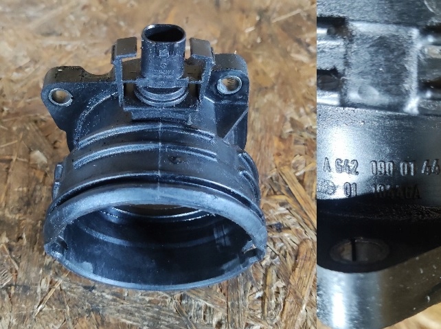 фото №1, Труба воздухозаборник jeep commander cherokee wk 3.0 crd