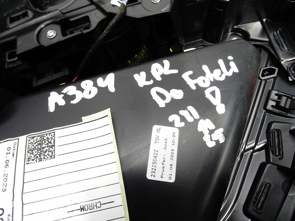 фото №12, Комплект сидіння правий лівий перед передній обшивки audi a3 8y 5d hb s-line шкіра