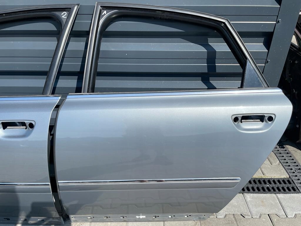 фото №6, Audi a8 d3 двері ліва перед задня w колір ly7g