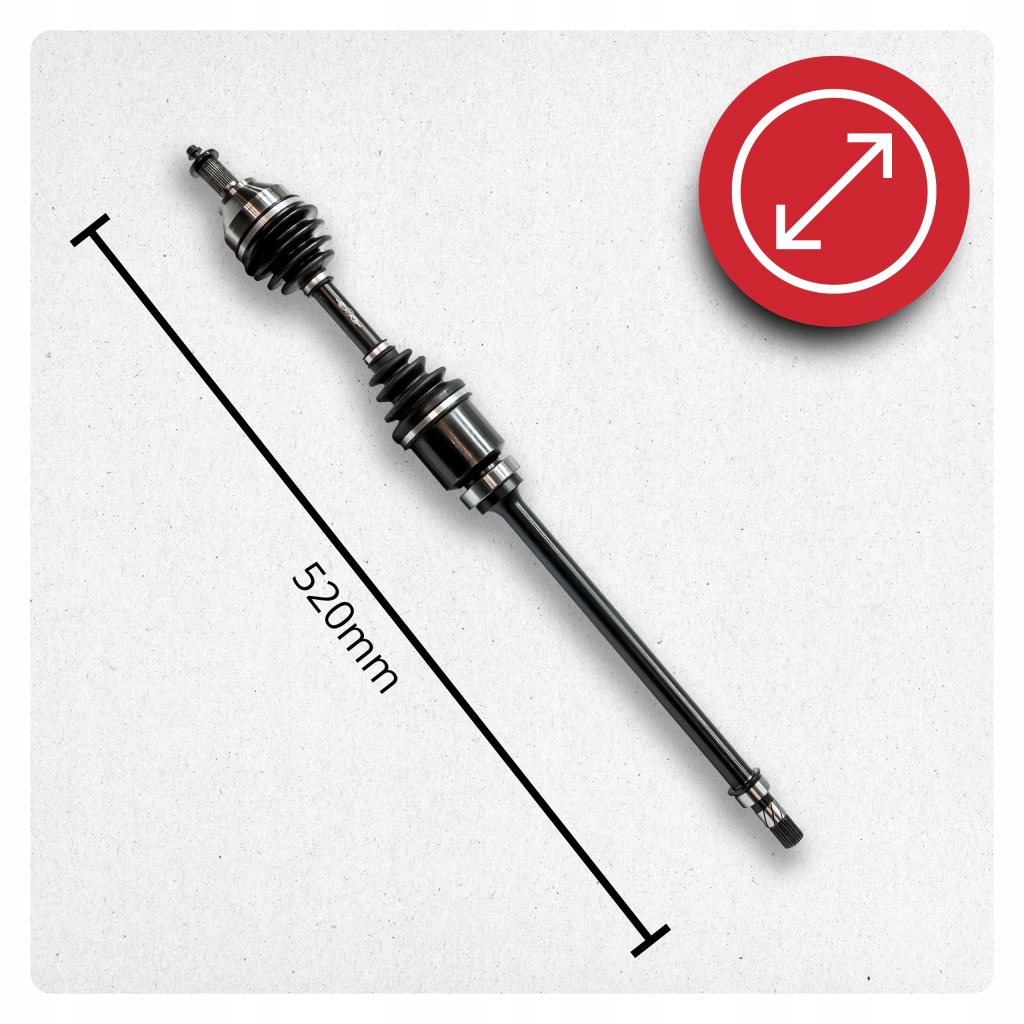 Привідний вал права ford focus 2 da 2.5 st посилена нова Оригінал