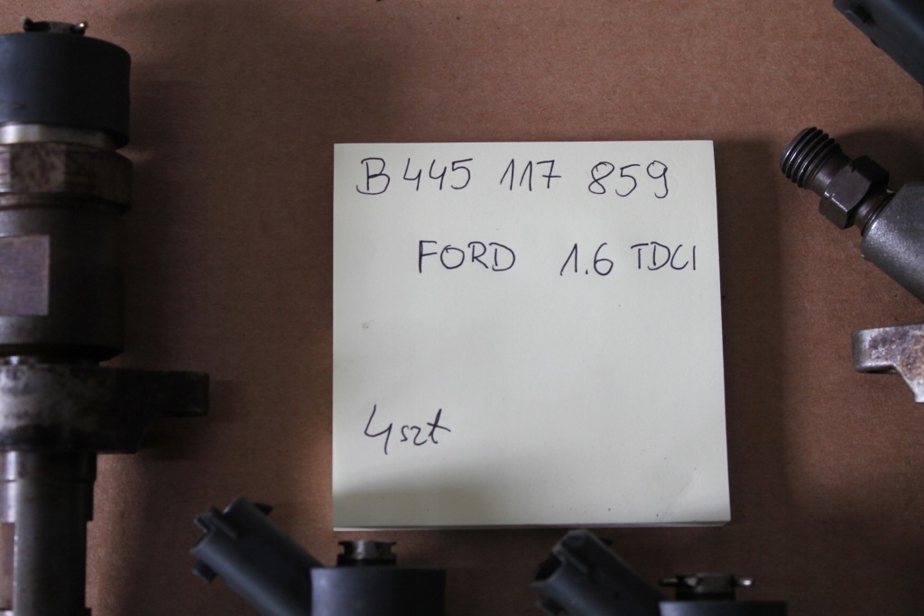 Форсунка инжектор ford 1.6 tdci b445117859 с Разборки