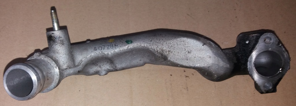 фото №2, Mazda 6 2.0 rf5c труба двигателя