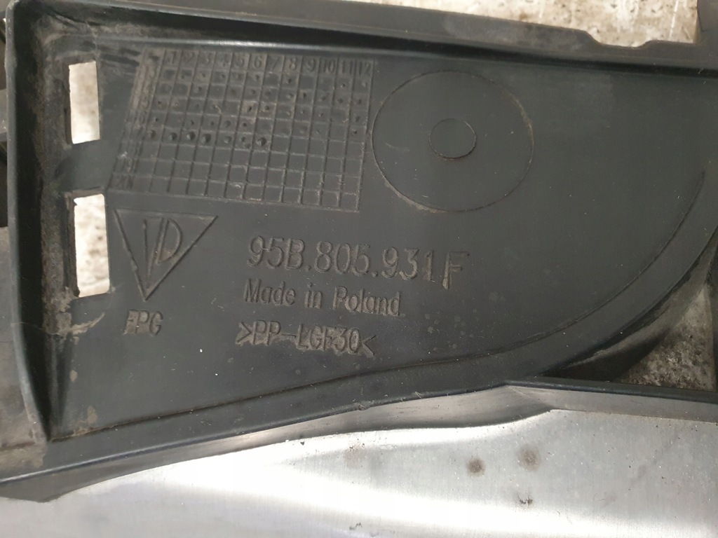 фото №9, Підсилювач верхній поперечина 95b805479f macan porsche