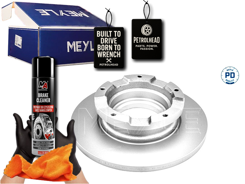 фото №1, Тормозные диски тормозные 2szt. задняя ford tourneo custom v362 t #petrolhead pro+ kit2