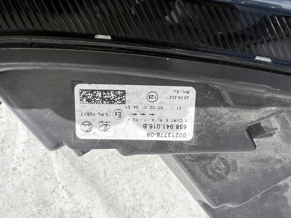 фото №5, Лампа правая skoda kamiq full led crystal перед