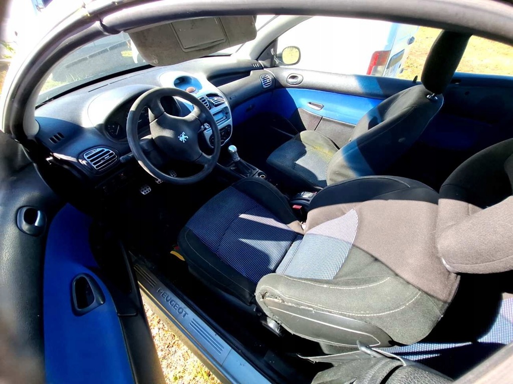 фото №7, Peugeot 206 панель управление кондиционер переключатели отопления 2001 1.