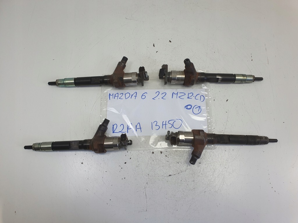 фото №3, Mazda 6 ii gh 2.2 citd mzr-cd форсунка инжектор r2aa13h50