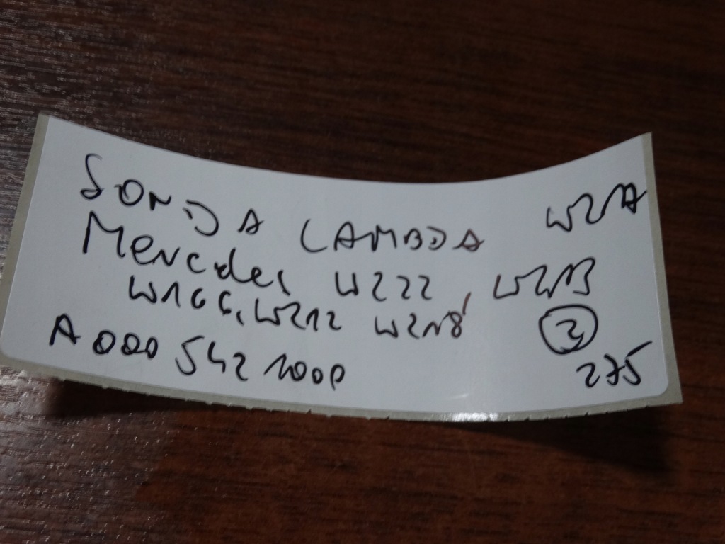 фото №4, Ideal датчик лямбда-зонд mercedes w222 w213 w166 w212 1