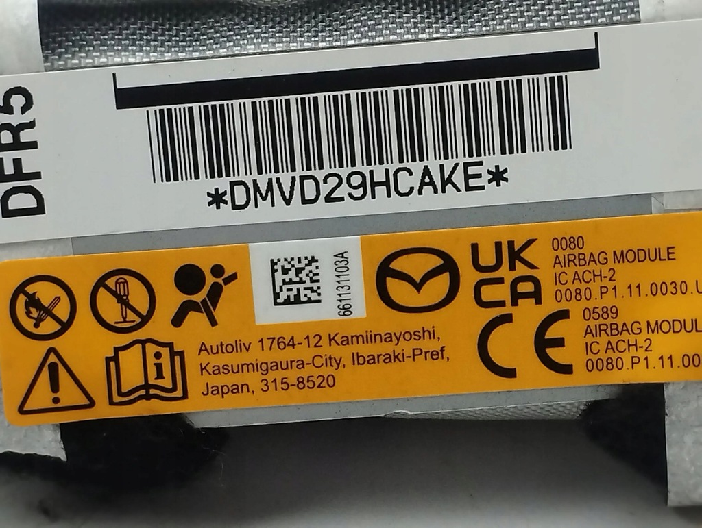 фото №9, Mazda cx-30 2023 левая сторона шторка безопасности подушка безопасности