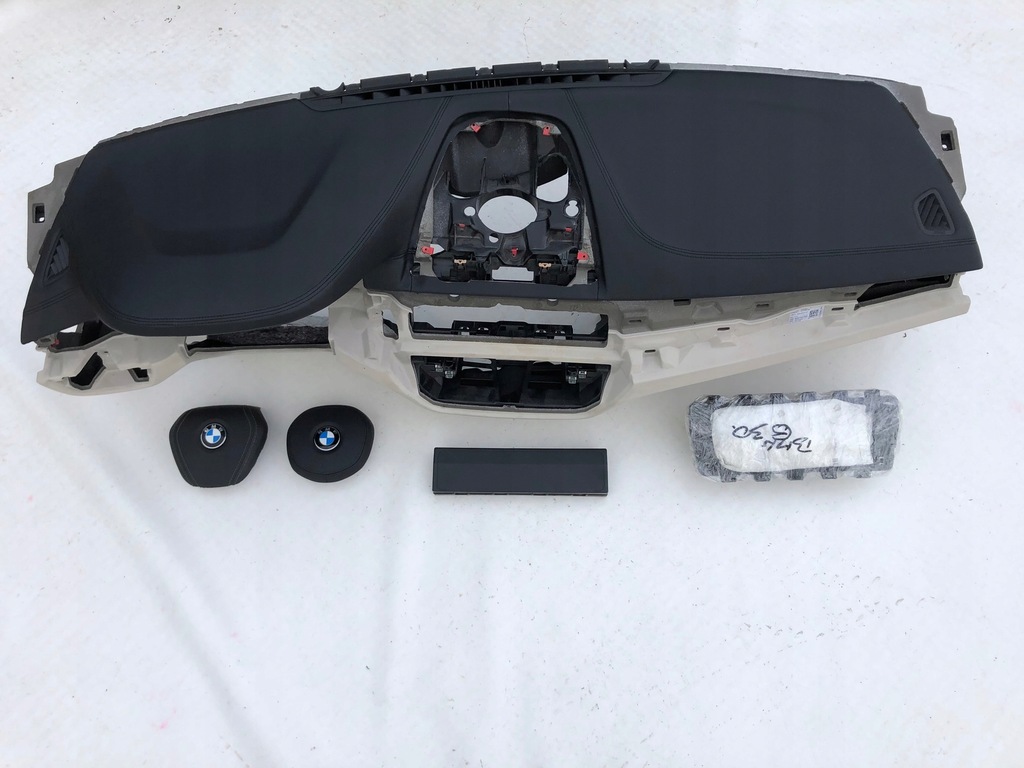 фото №6, Bmw 5 g30 g31 krem приборная панель приборная панель консоль подушки безопасности