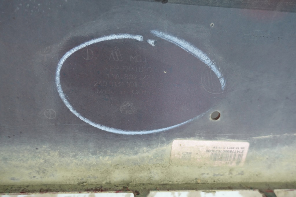 фото №12, Vw id4 id.4 11a 2020- бампер перед передний 11a807221