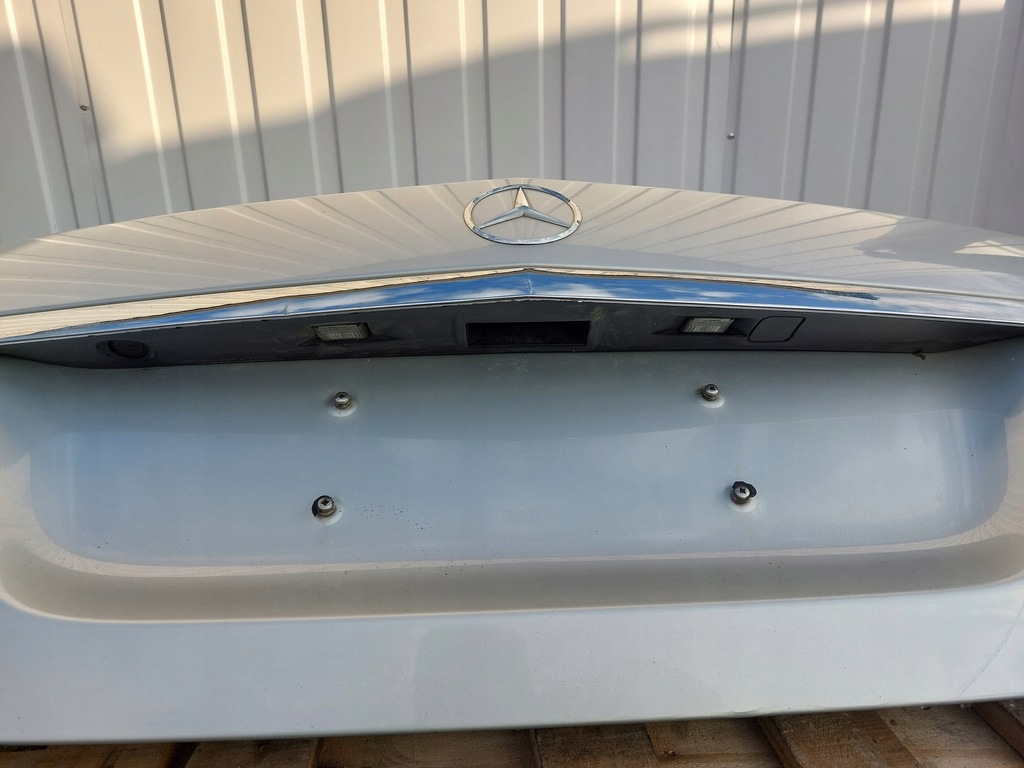фото №6, Mercedes w212 sedan кришка багажника багажника комплектна