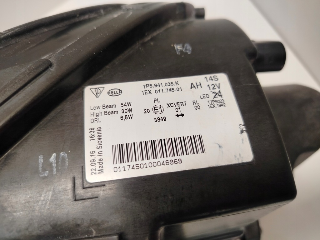 фото №8, Porsche cayenne 7p lift full led лампа правая левая idealne