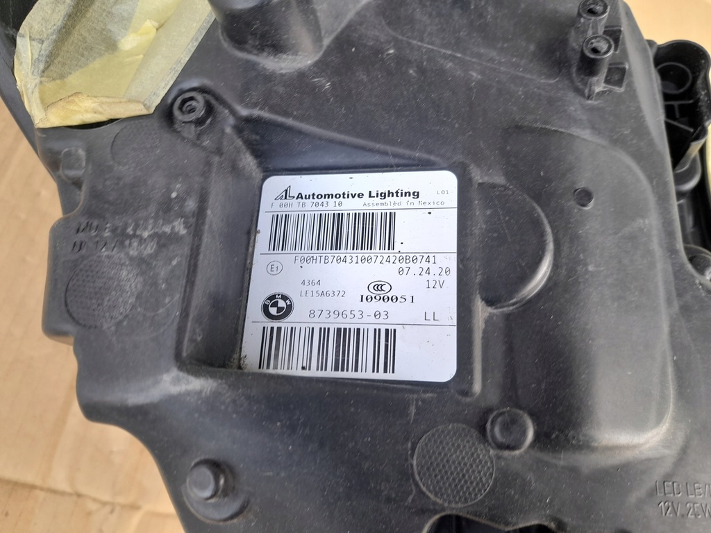 фото №9, Лампа ліва bmw x3 g01 x4 g02 адаптивний led