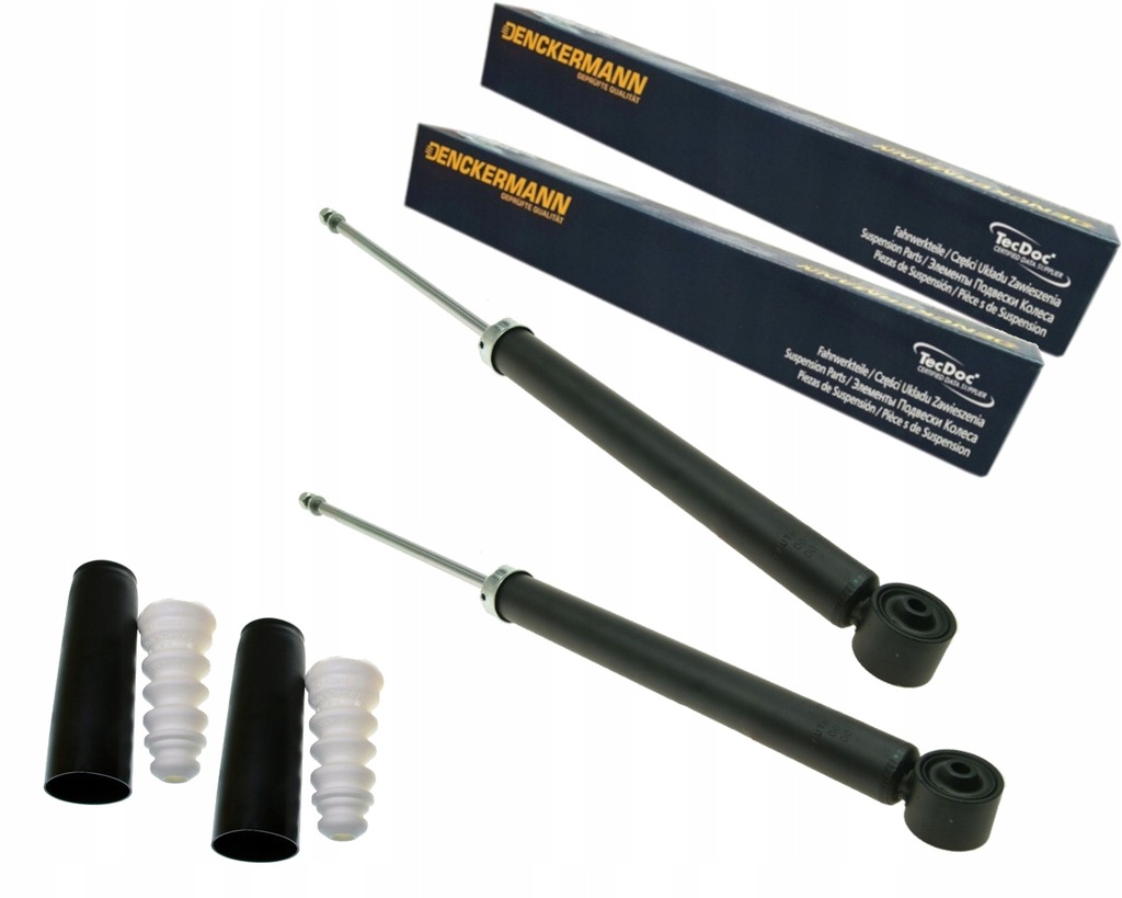 фото №1, Denckermann 2x амортизатори + захист i відбійники vw seat audi skoda