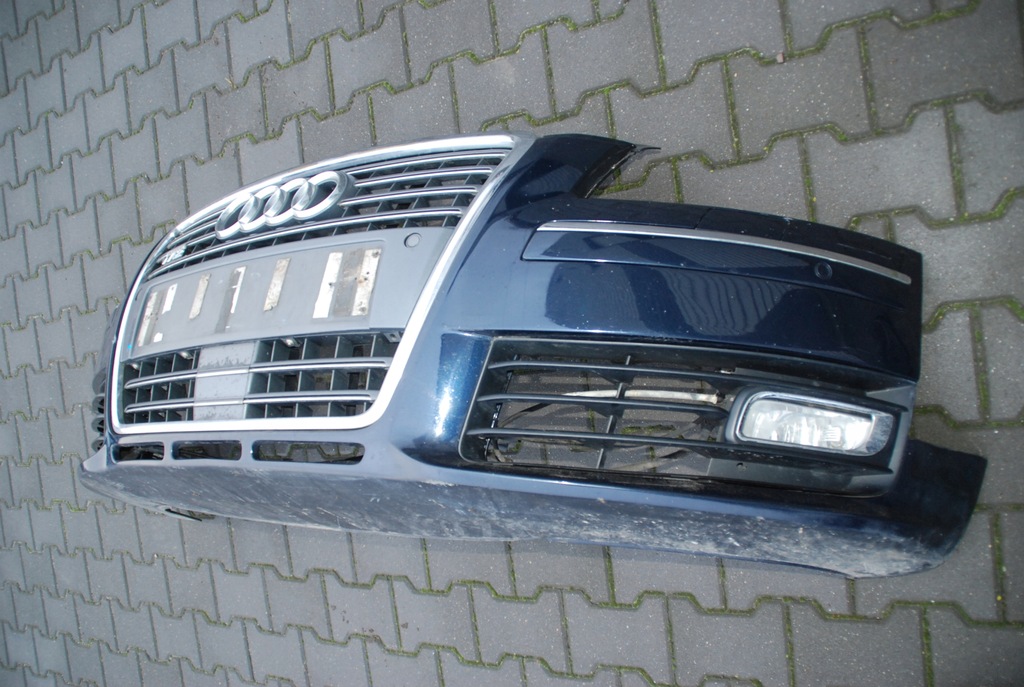 фото №15, Бампер перед kompletny передний s8 w12 audi a8 d3 lift pdc омыватель радар