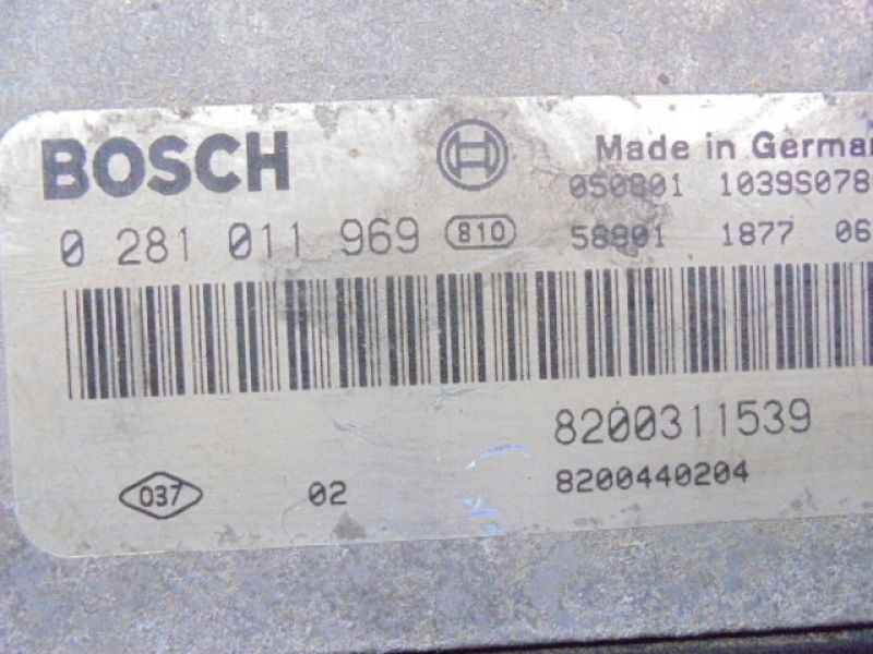 фото №5, Laguna ii бортовий комп'ютер блок керування двигуна