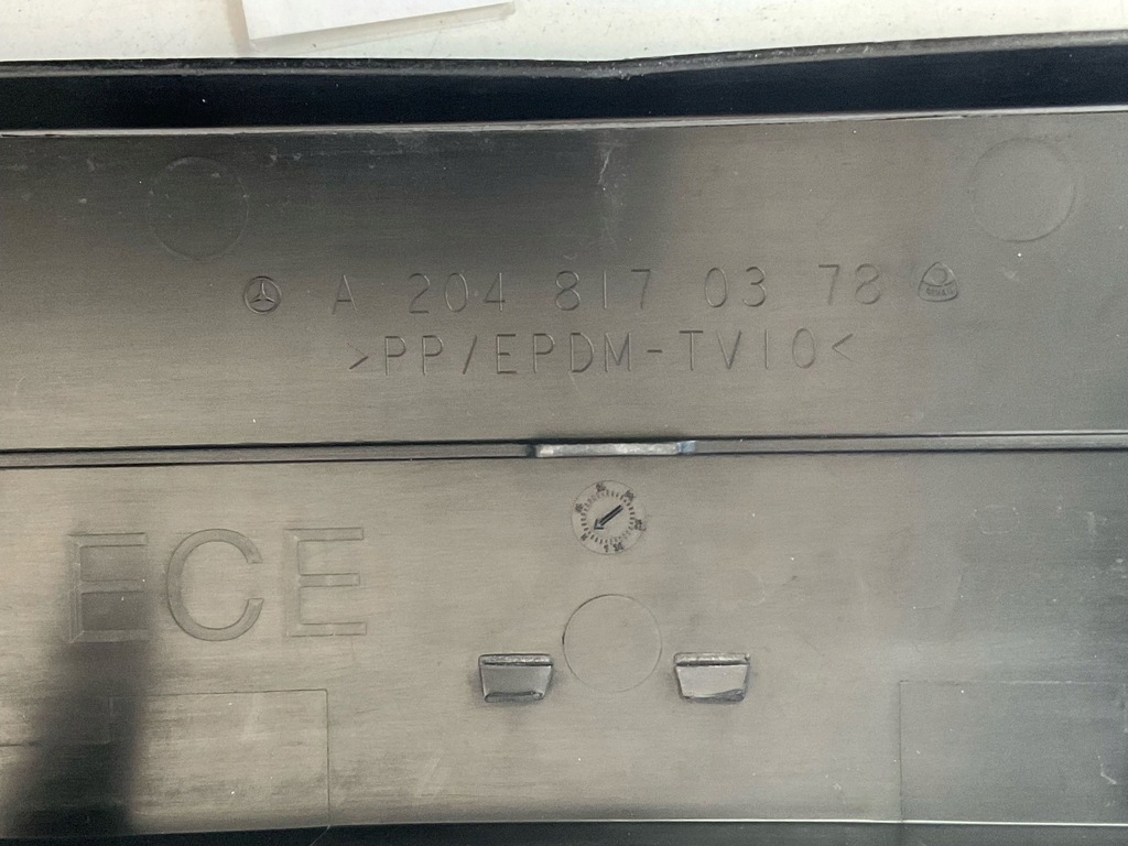 фото №11, Рамка, підкладка pod номерний знак реєстраційна mercedes c-klasa w204 przed lift