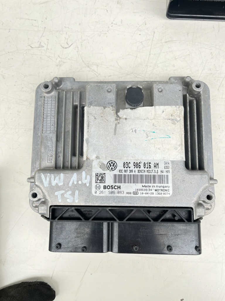 фото №1, Volkswagen 1.4 tsi блок керування двигуна 03c906016am