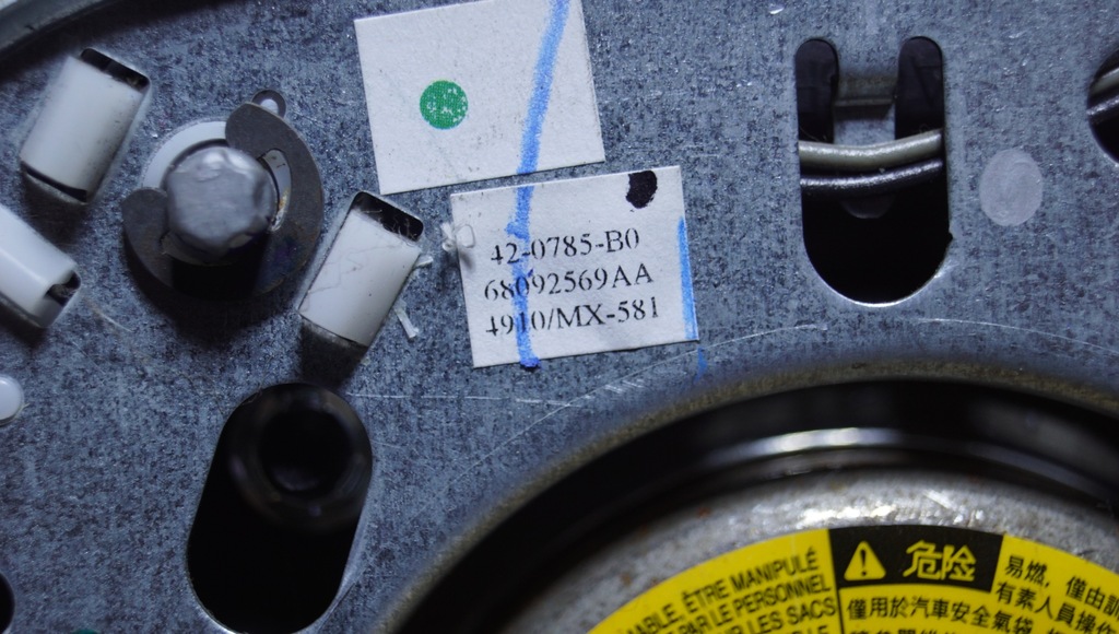 фото №16, Подушка безпеки водія jeep compas i lift