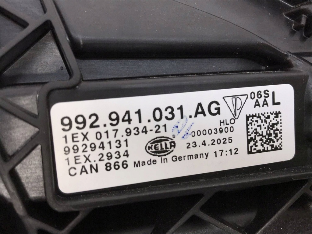 фото №16, Porsche 911 992 лампа левая full led левый oryg. 992941031 992941031ag