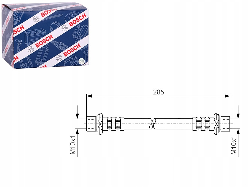 фото №1, Шланг тормозной гибкий перед l/p lexus gx toyota fj cruiser