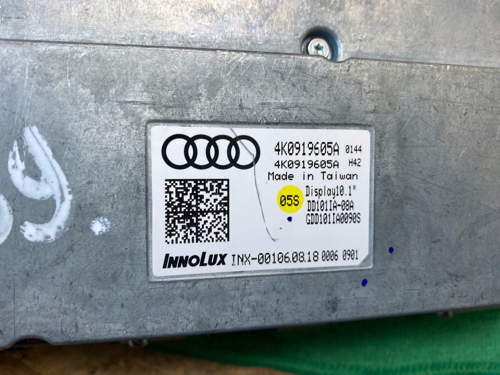 фото №14, Радіо навігація navi екран дисплей audi a6 c8 a7 4k 4k0919605a 2018-