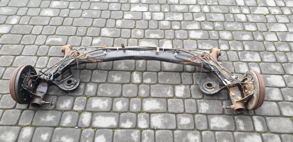 фото №5, Задняя балка os fiat sedici suzuki sx4 2006- 4x4