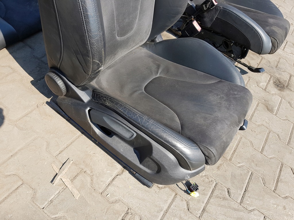 фото №6, Audi tt 8j 06-12r coupe сиденья заднее сиденье alcantara