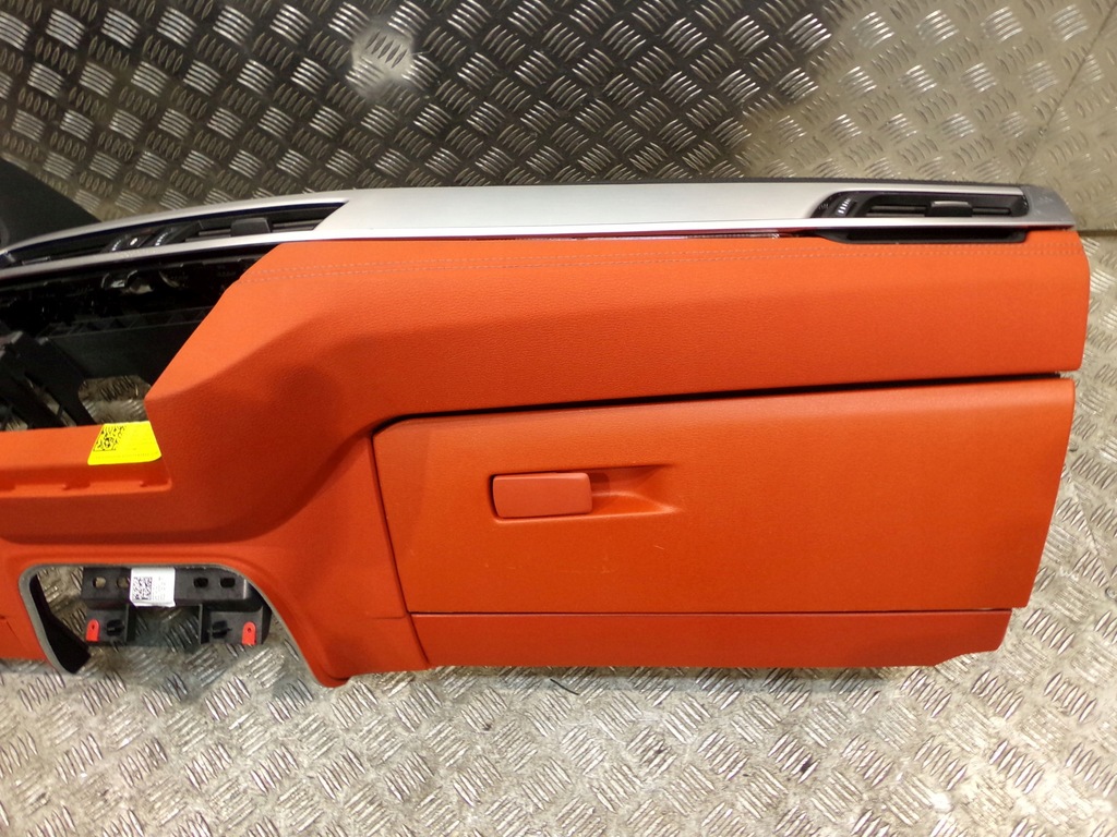 фото №6, Bmw x2 f39 приборная панель приборная консоль шов жёлтый