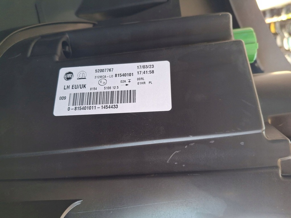 фото №13, Бампер передній kompletny fiat 500 lift 2015r-