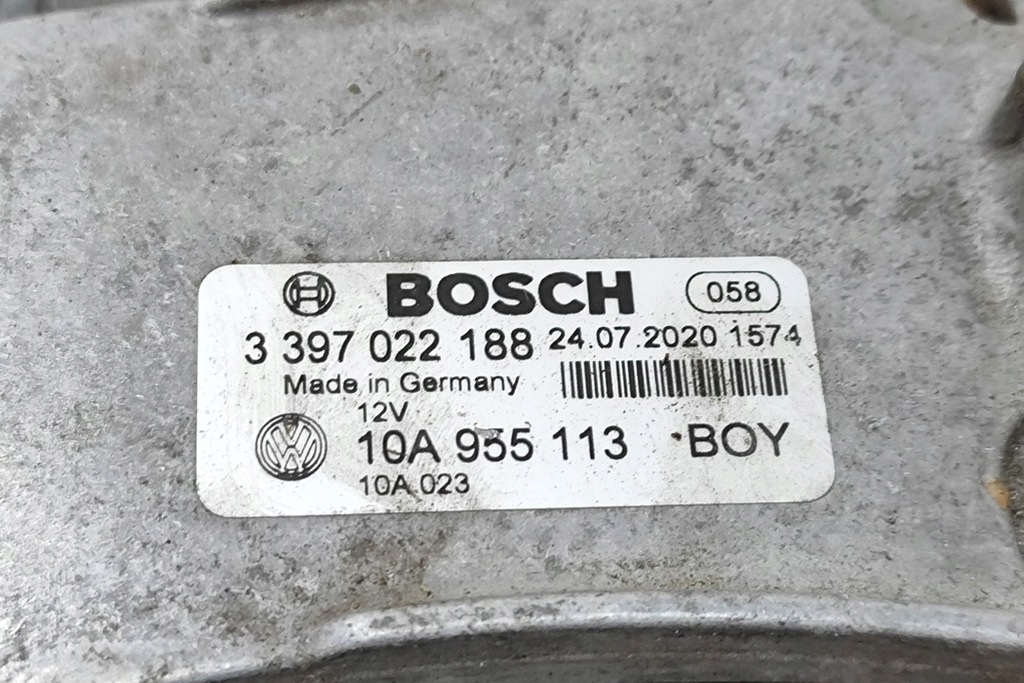 фото №7, Vw id.3 e11 механизм двигателя дворники передней левый 10a955119 e 107kw