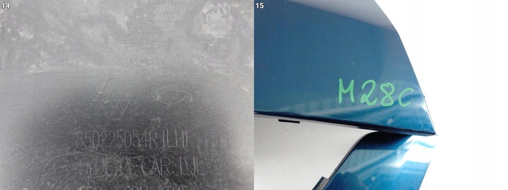 фото №12, Renault arkana lift 21- бампер кутик лівий задня 850225054r