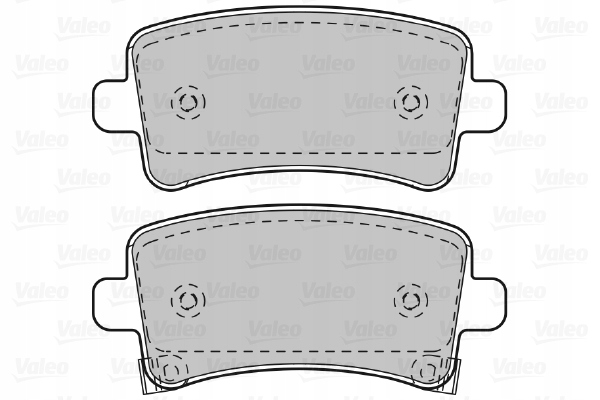 фото №3, 601049 valeo тормозные колодки тормозные