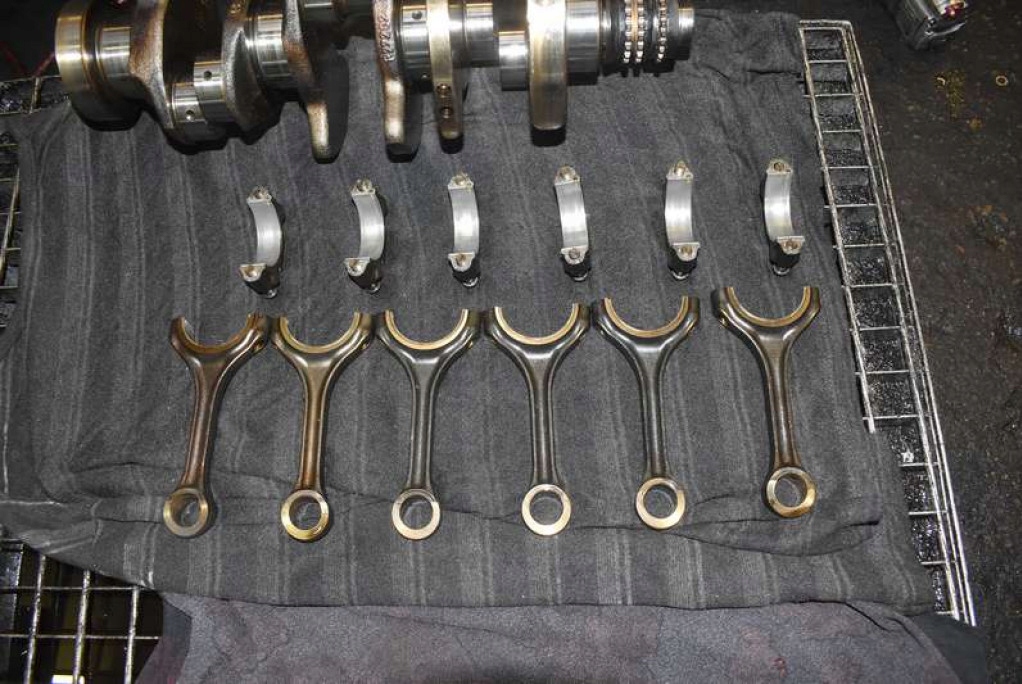 фото №12, Wał коленчатый шатунные шатуны вкладыши r27202 27296 mercedes cls c219 3.5 v6 272 km