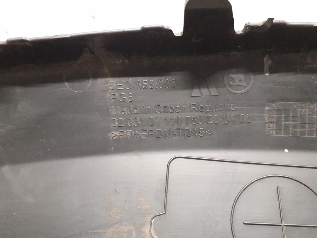 фото №10, Молдинг бампера передний правая skoda octavia iii scout | 5e0853086