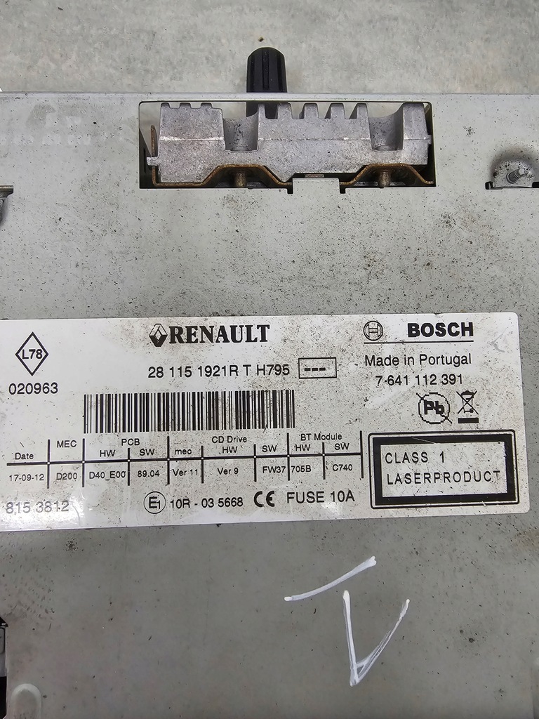 фото №6, Renault clio iii навигация радио 259151852r 2811397175 8153812