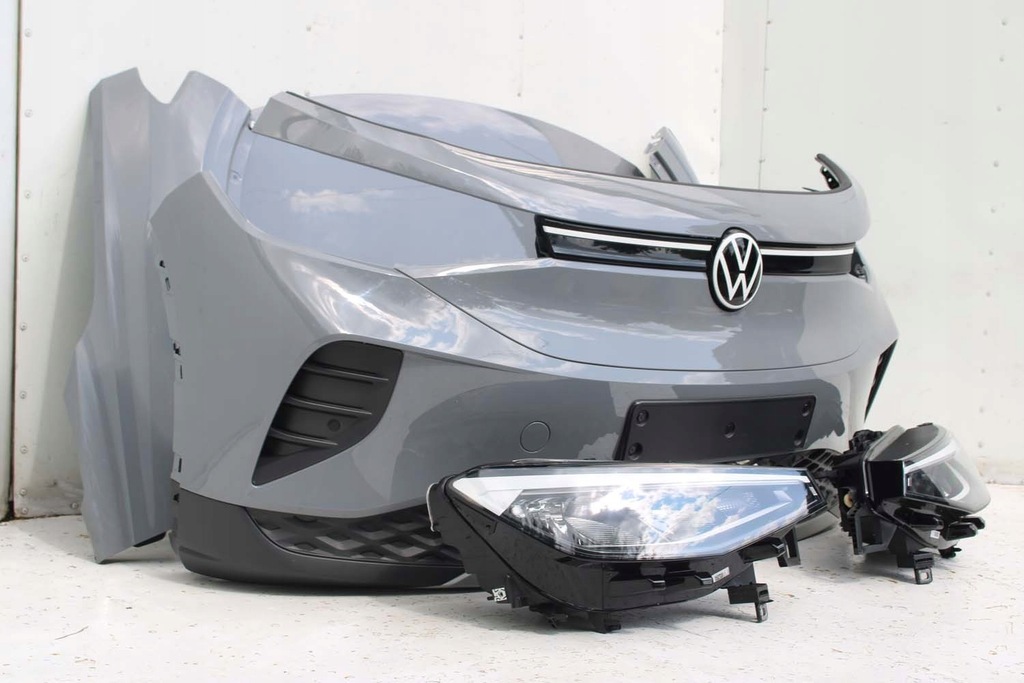 фото №15, Vw id4 pro перед капот крылья бампер pas передний лампы усилитель крыло