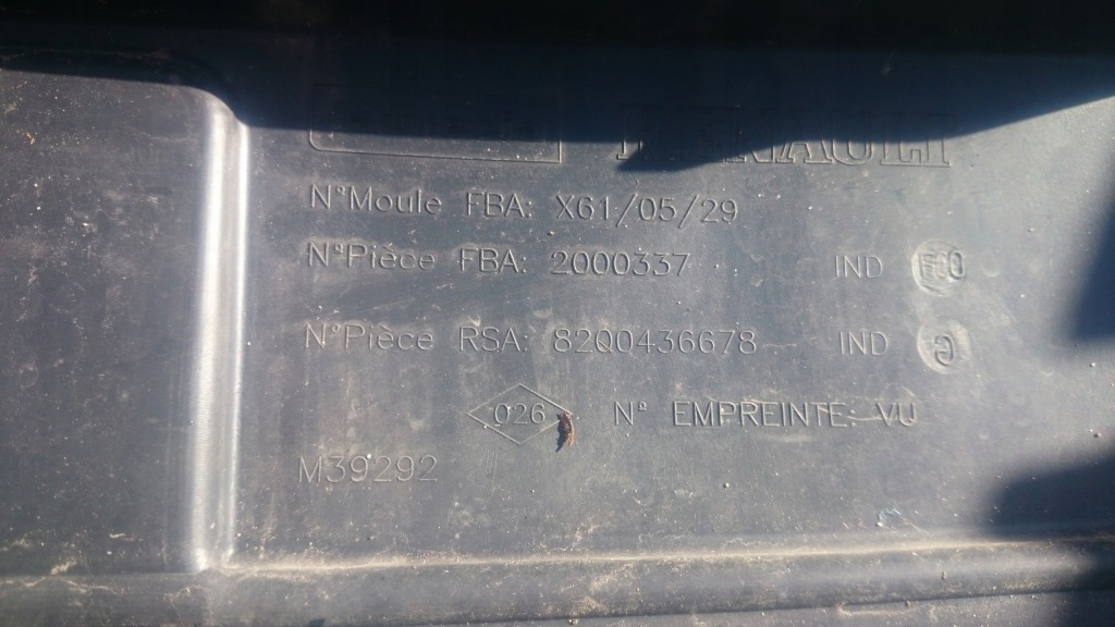 Бампер передній перед оригінальний kangoo ii 2 Київ